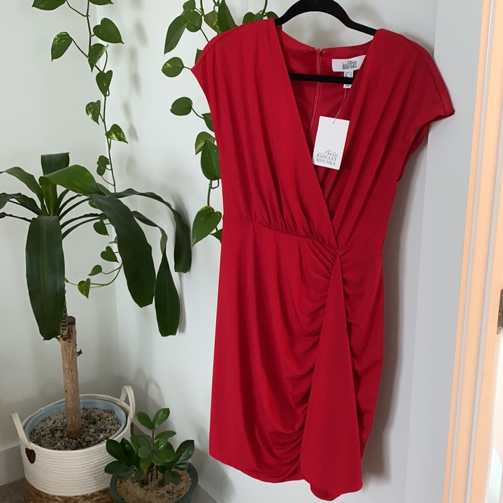 Belle by Badgley Mischka NWT Red Dress